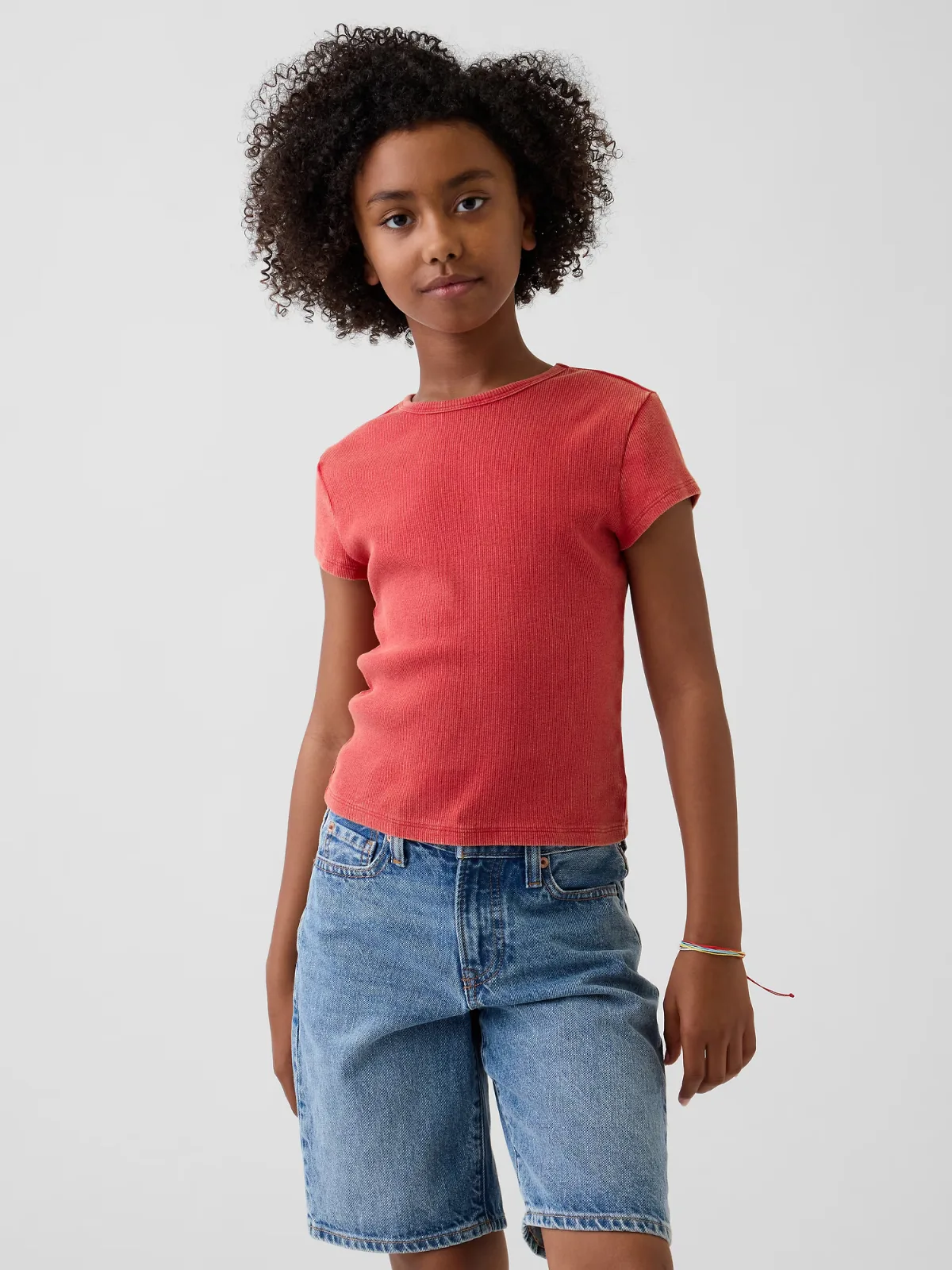 Rib T-Shirt by Gap