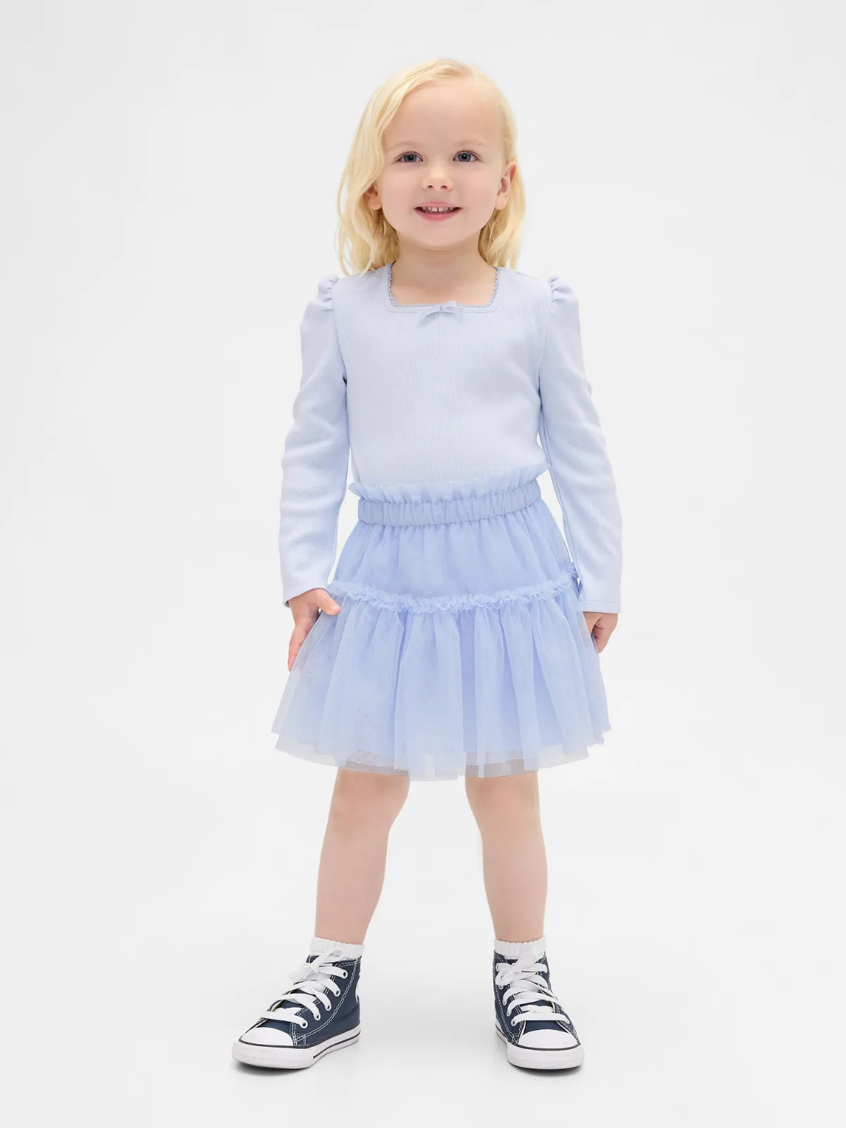 Rib & Tulle Outfit Set by Gap