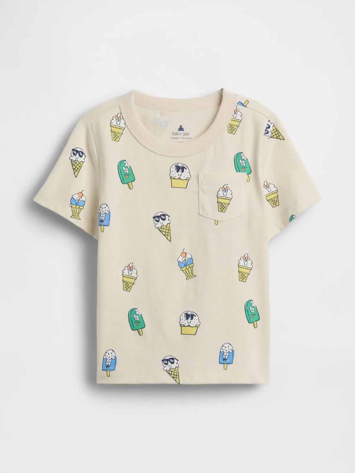 Mix & Match Print Pocket T-Shirt by Gap