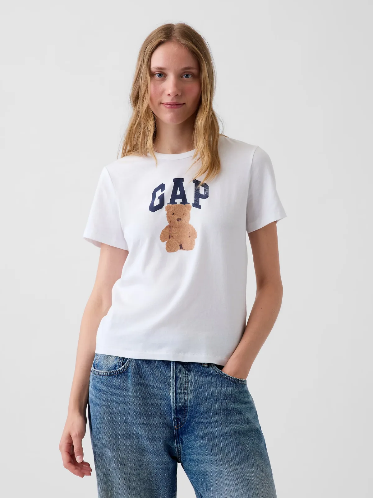 Organic Cotton VintageSoft Logo T-Shirt by Gap