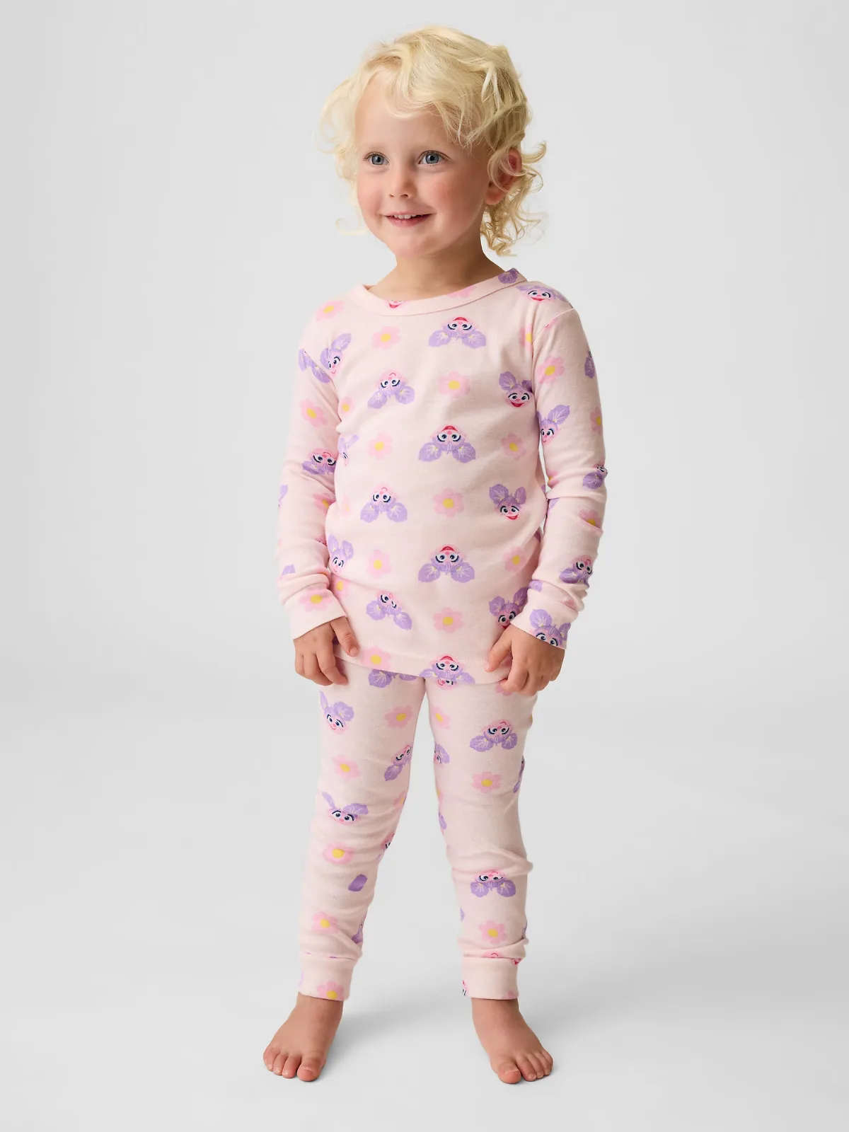 Organic Brushed Cotton Sesame Street PJ Set by Gap