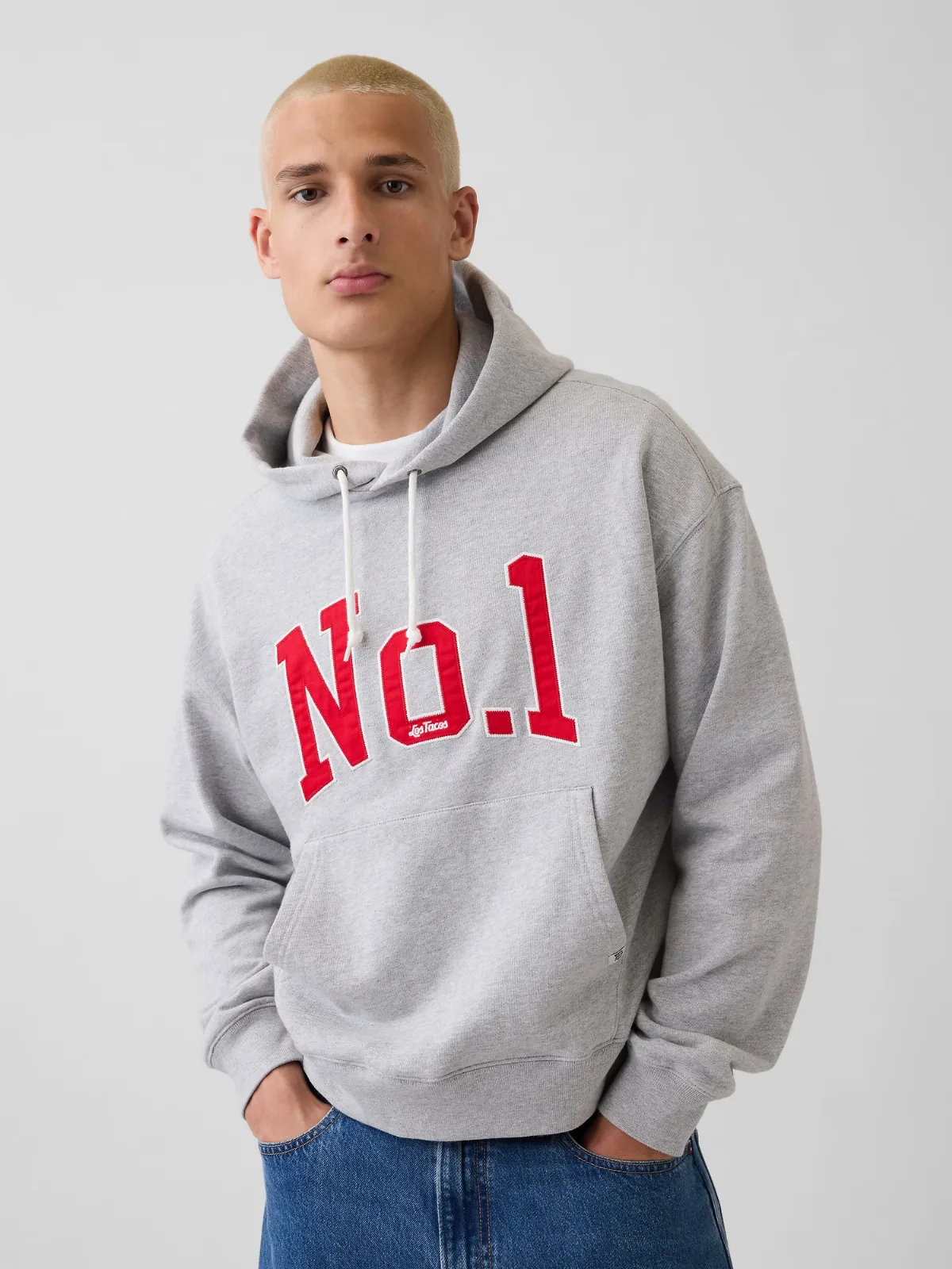 Los Tacos No. 1 Heavyweight French Terry Oversized Hoodie by Gap