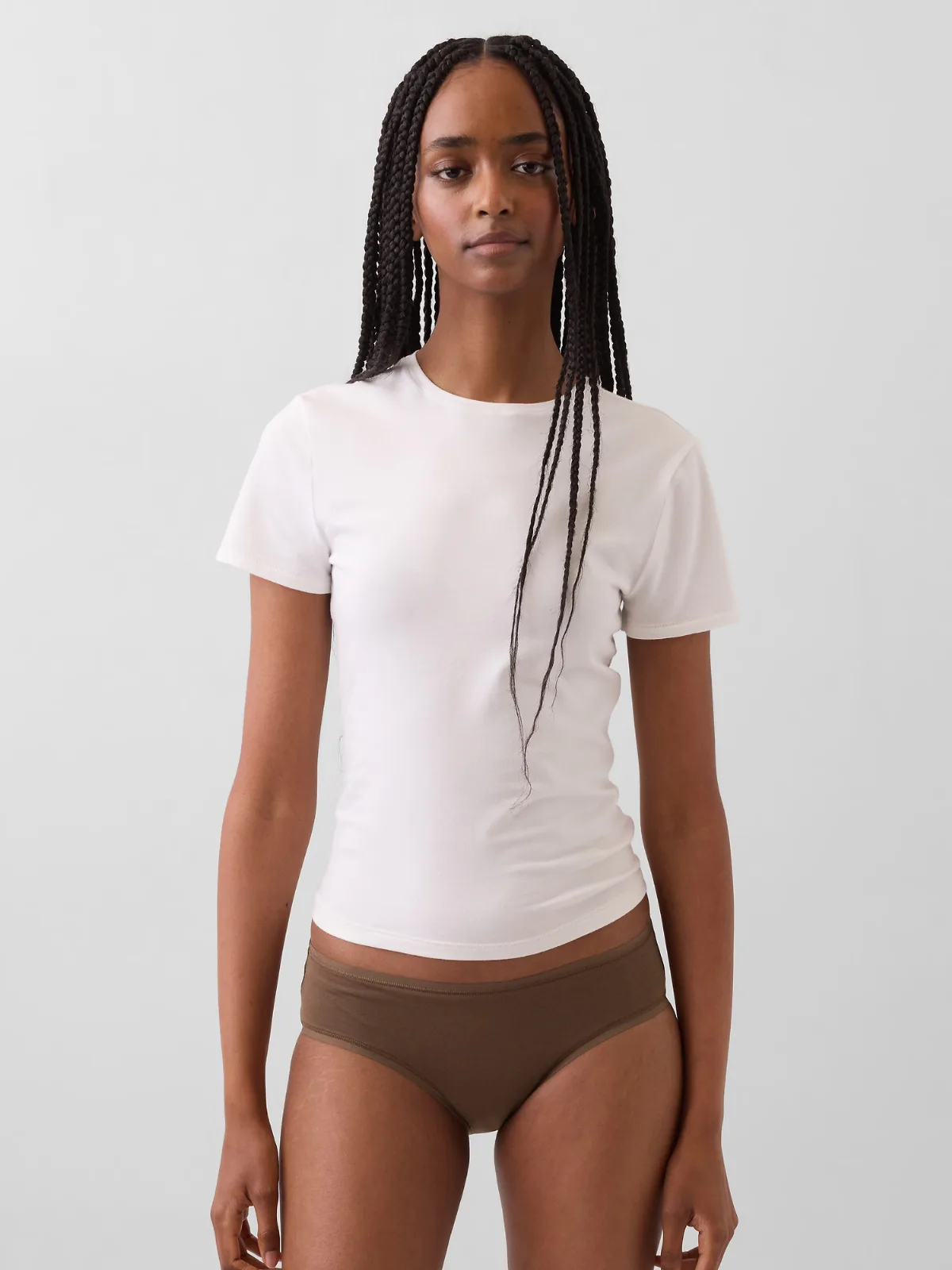 Organic Stretch Cotton Hipster by Gap