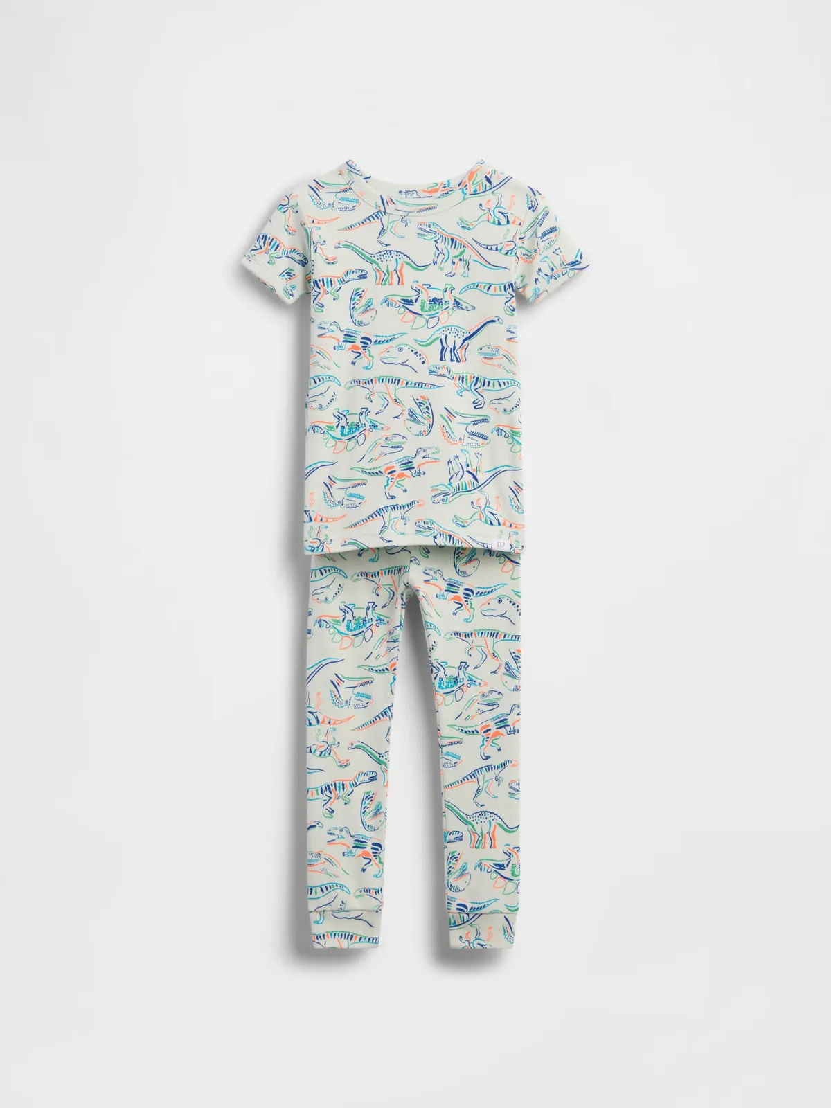 Organic Brushed Cotton Dino PJ Set by Gap