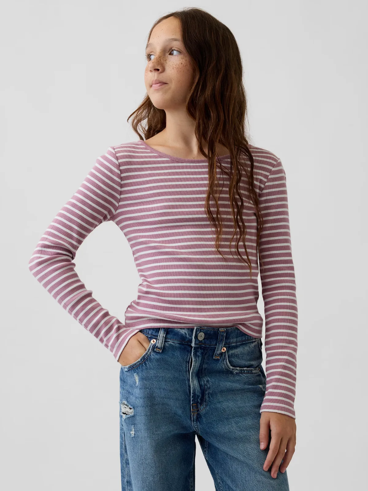 Rib T-Shirt by Gap