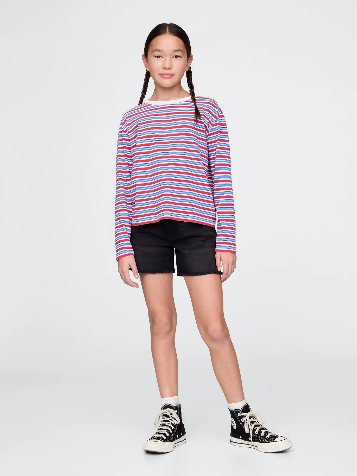 Denim Midi Shorts by Gap