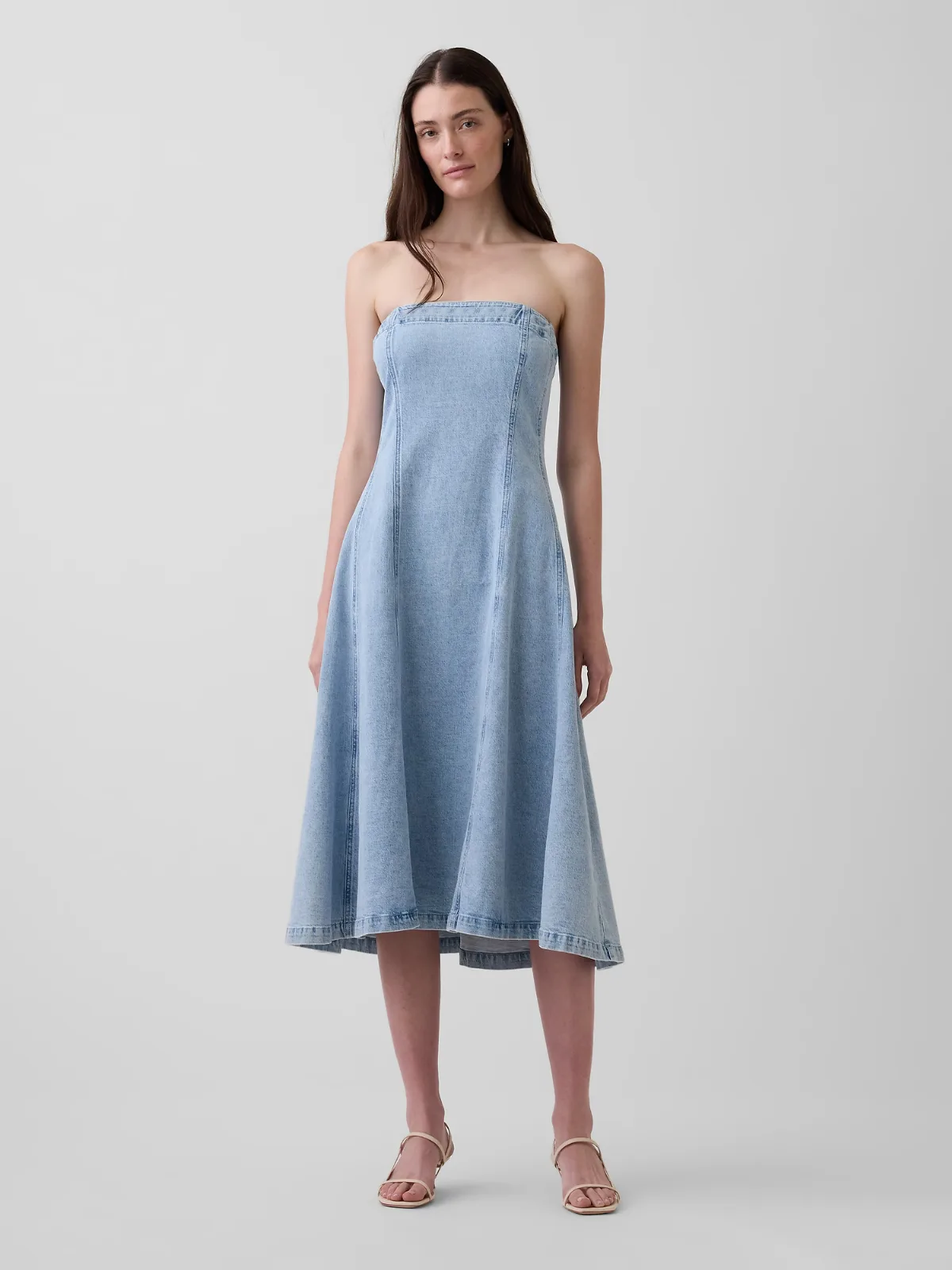 Denim Midi Dress by Gap