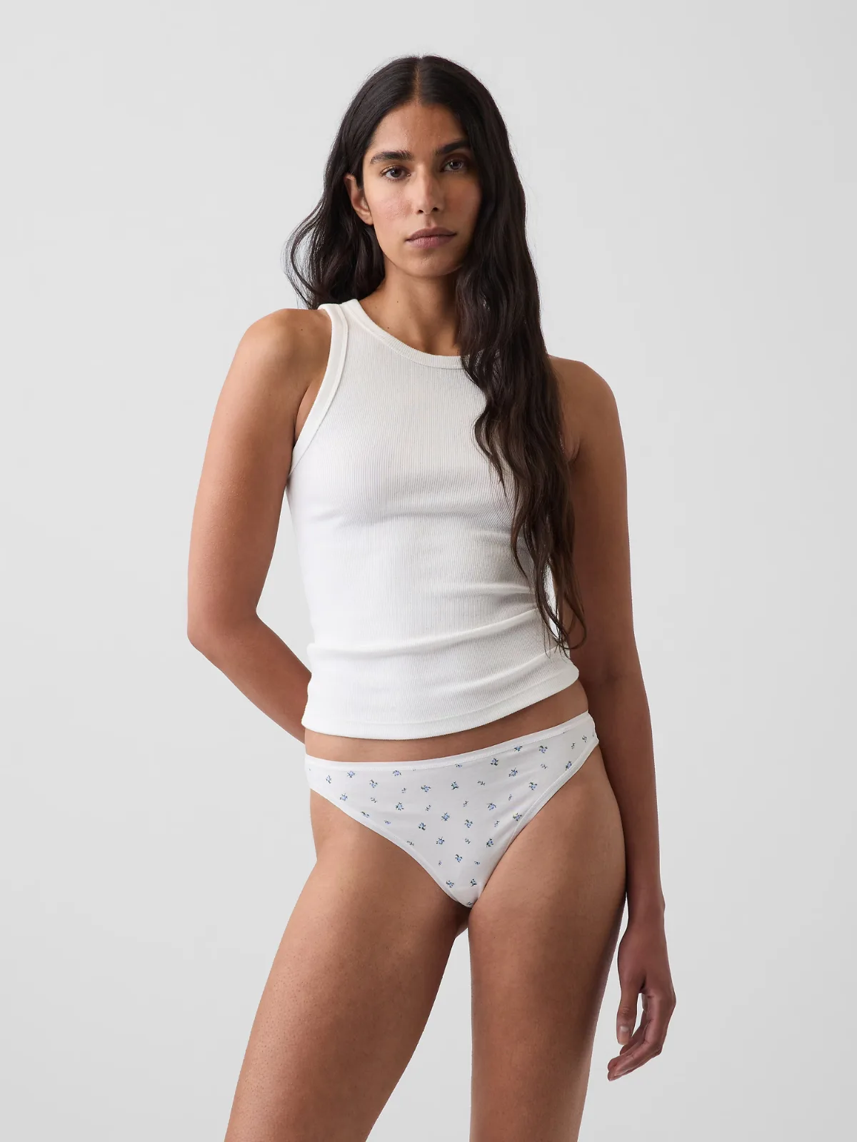 SoftMade Organic Stretch Cotton Thong by Gap