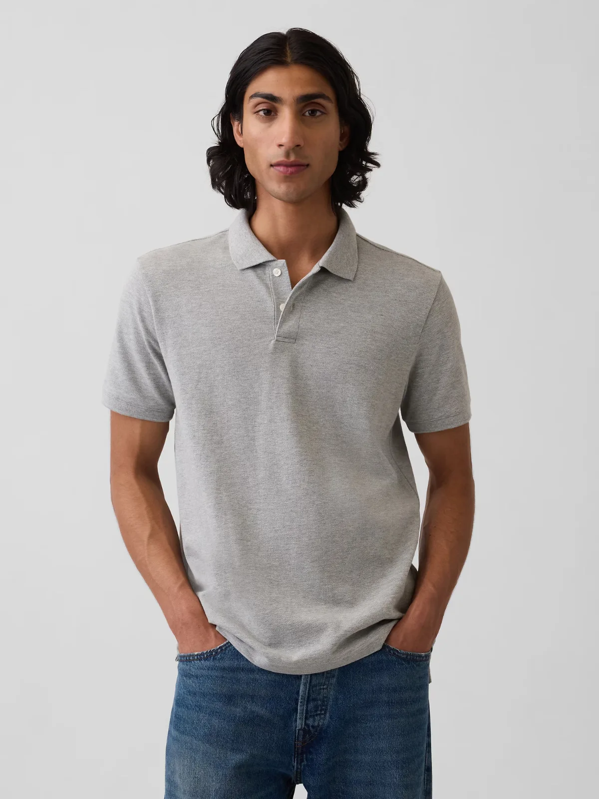 Pique Polo Shirt by Gap