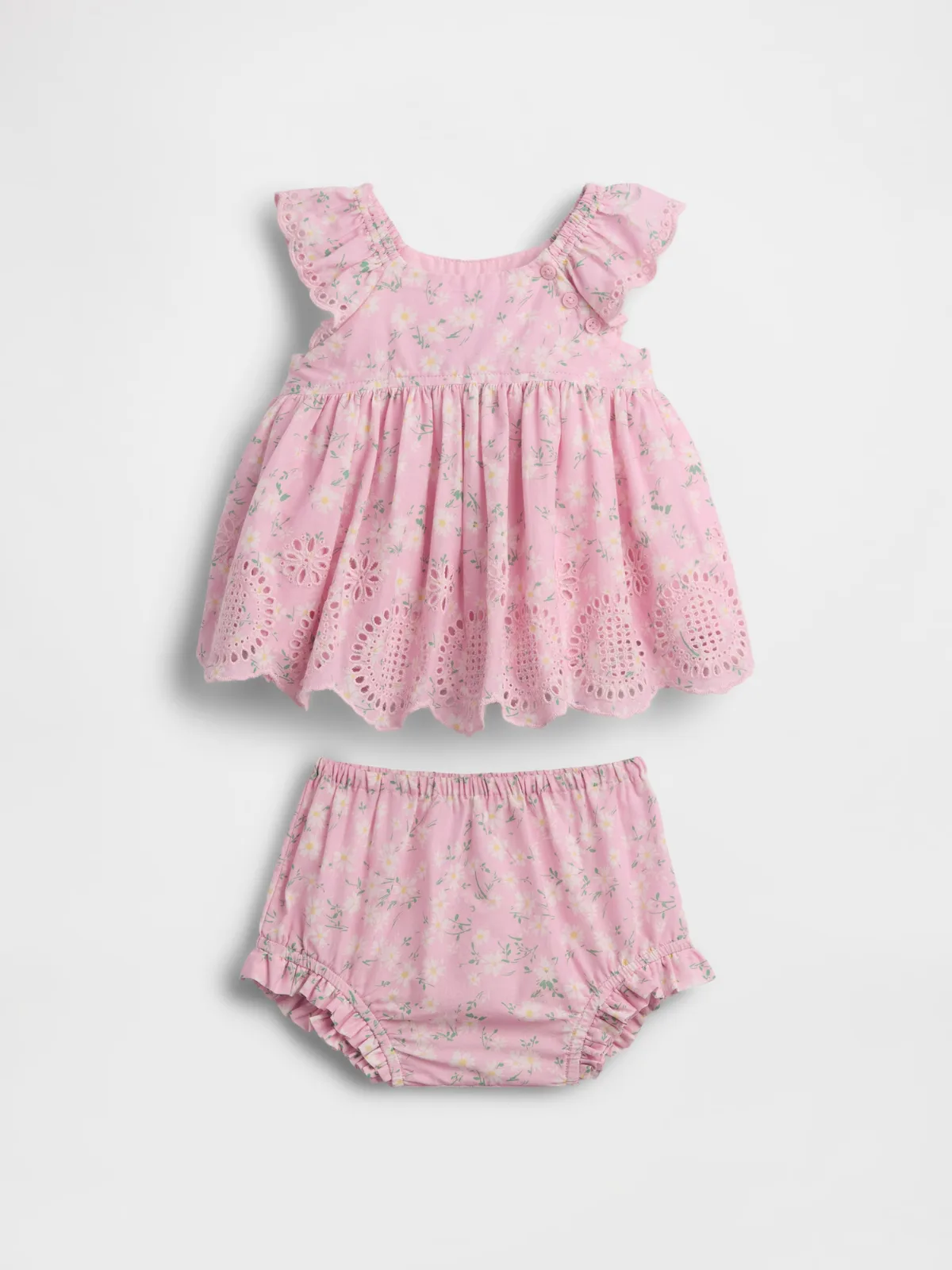 Baby Eyelet Outfit Set by Gap