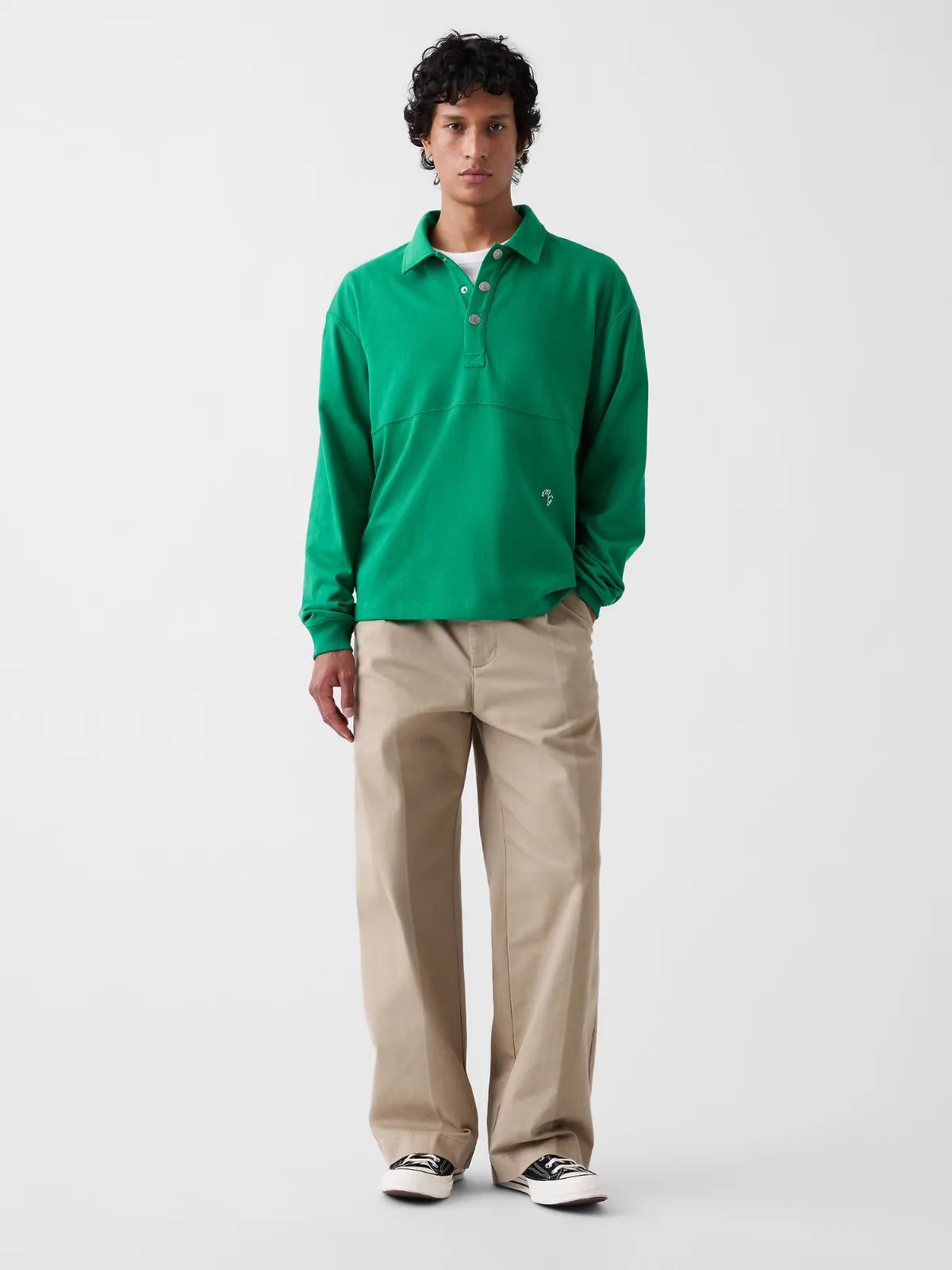 Gap x Malbon Pleated Baggy Khakis by Gap