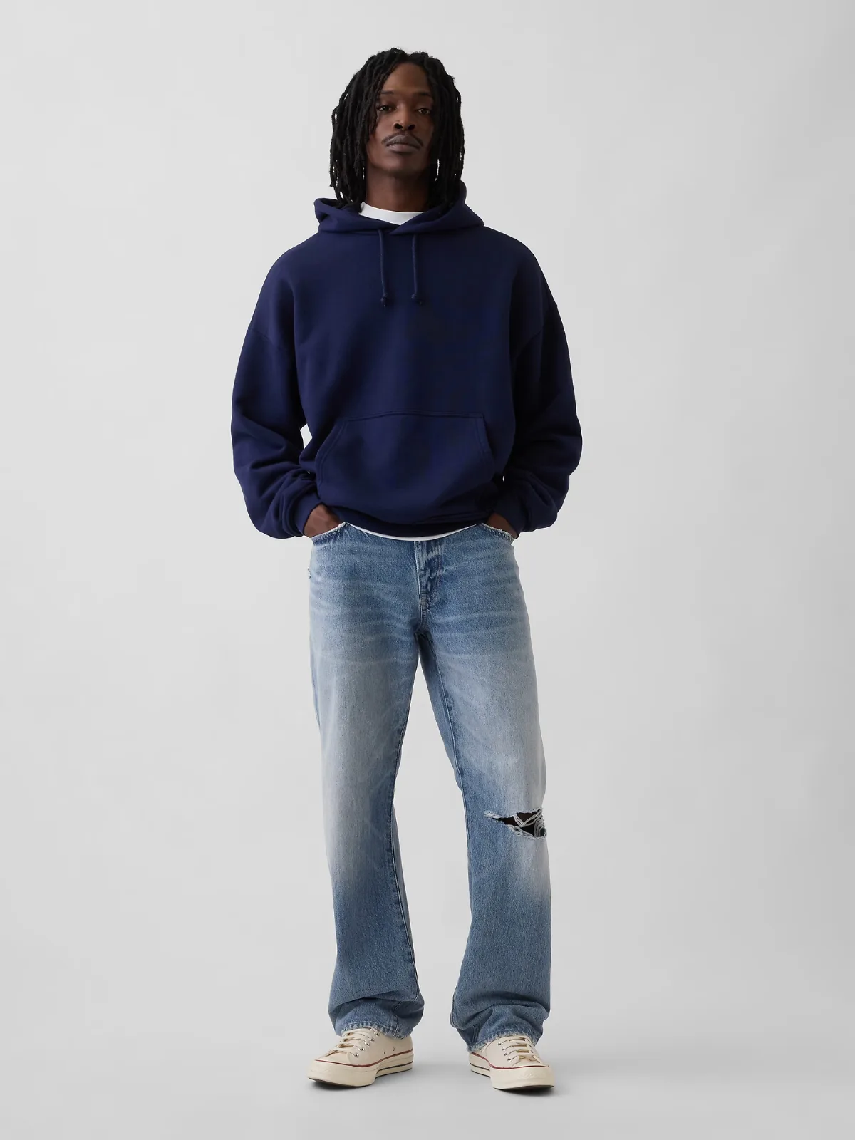 Relaxed Straight Jeans by Gap