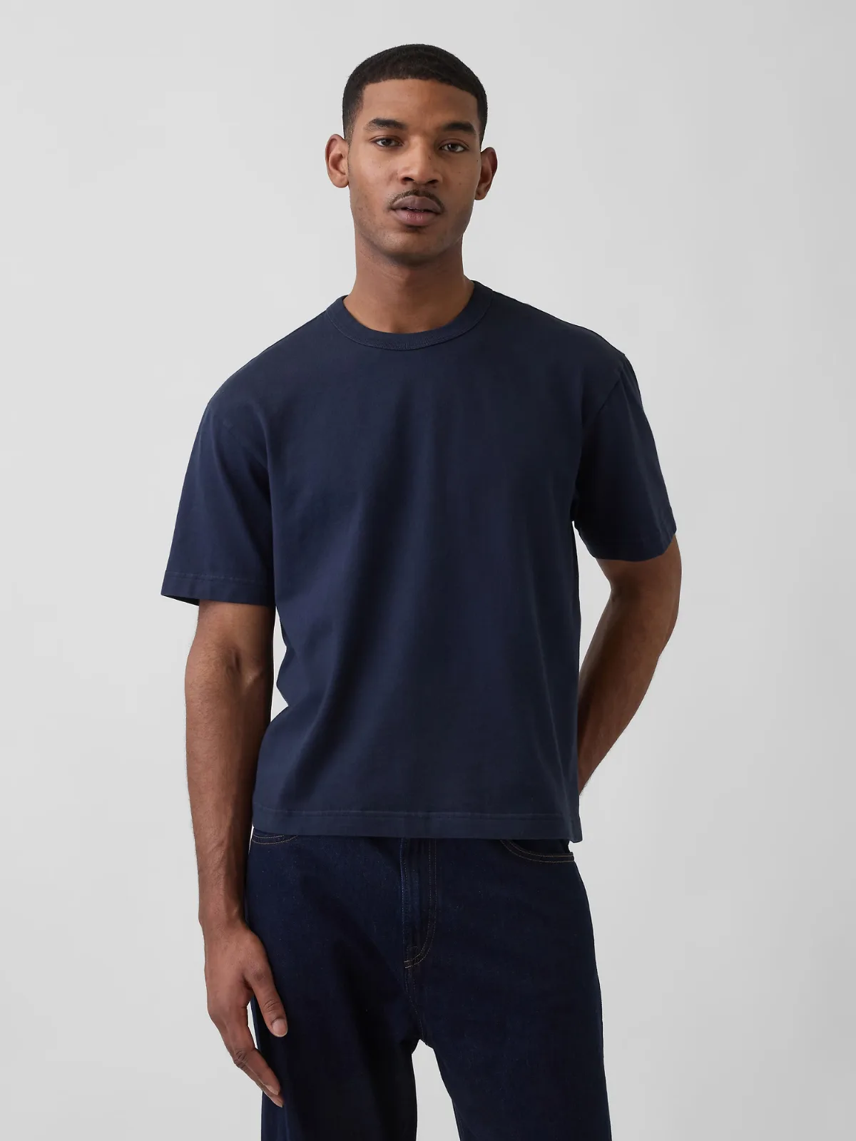 Heavyweight Crop T-Shirt by Gap