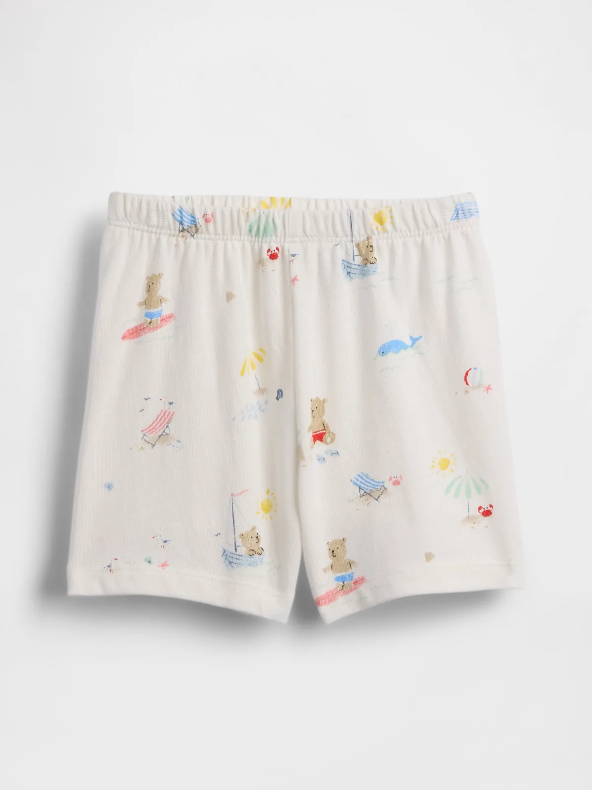 Baby First Favorites Organic Cotton Beach Bear Shorts by Gap