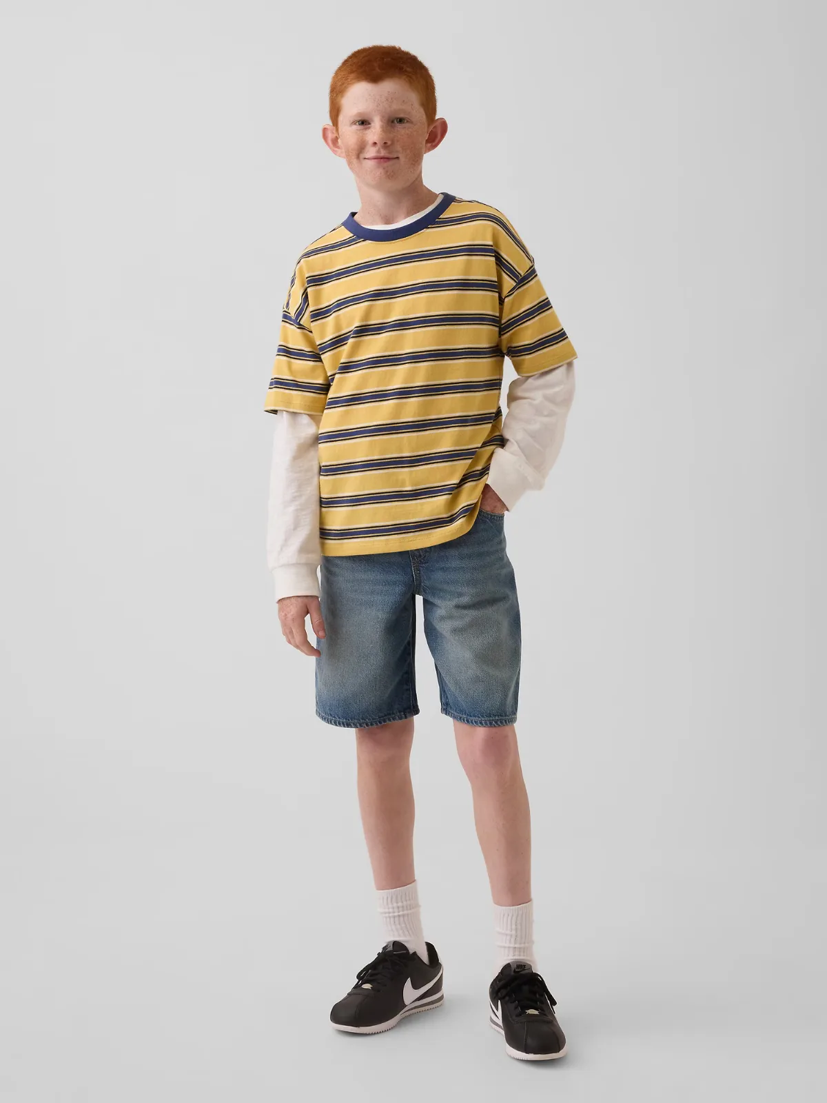 UltraSoft 90s Loose Easy Denim Shorts by Gap