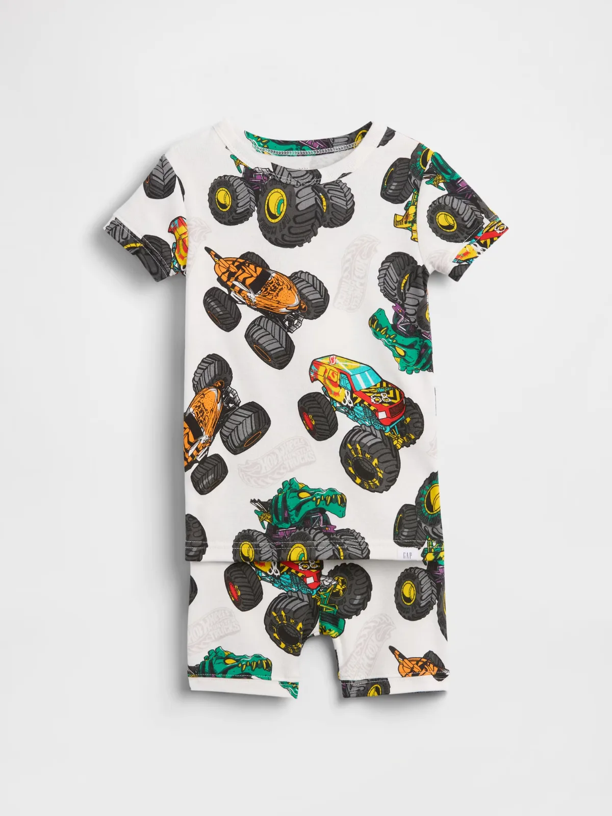 Hot Wheels Organic Brushed Cotton PJ Short Set by Gap