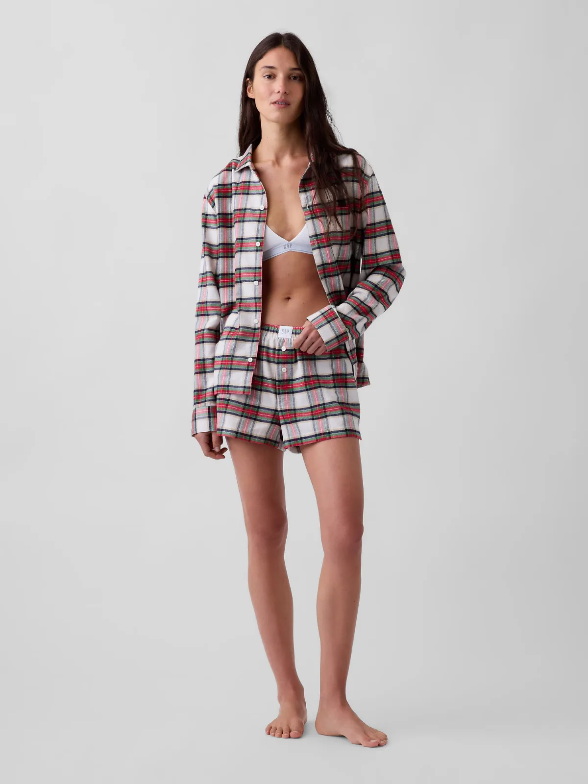 Softest Flannel PJ Boxer Shorts by Gap