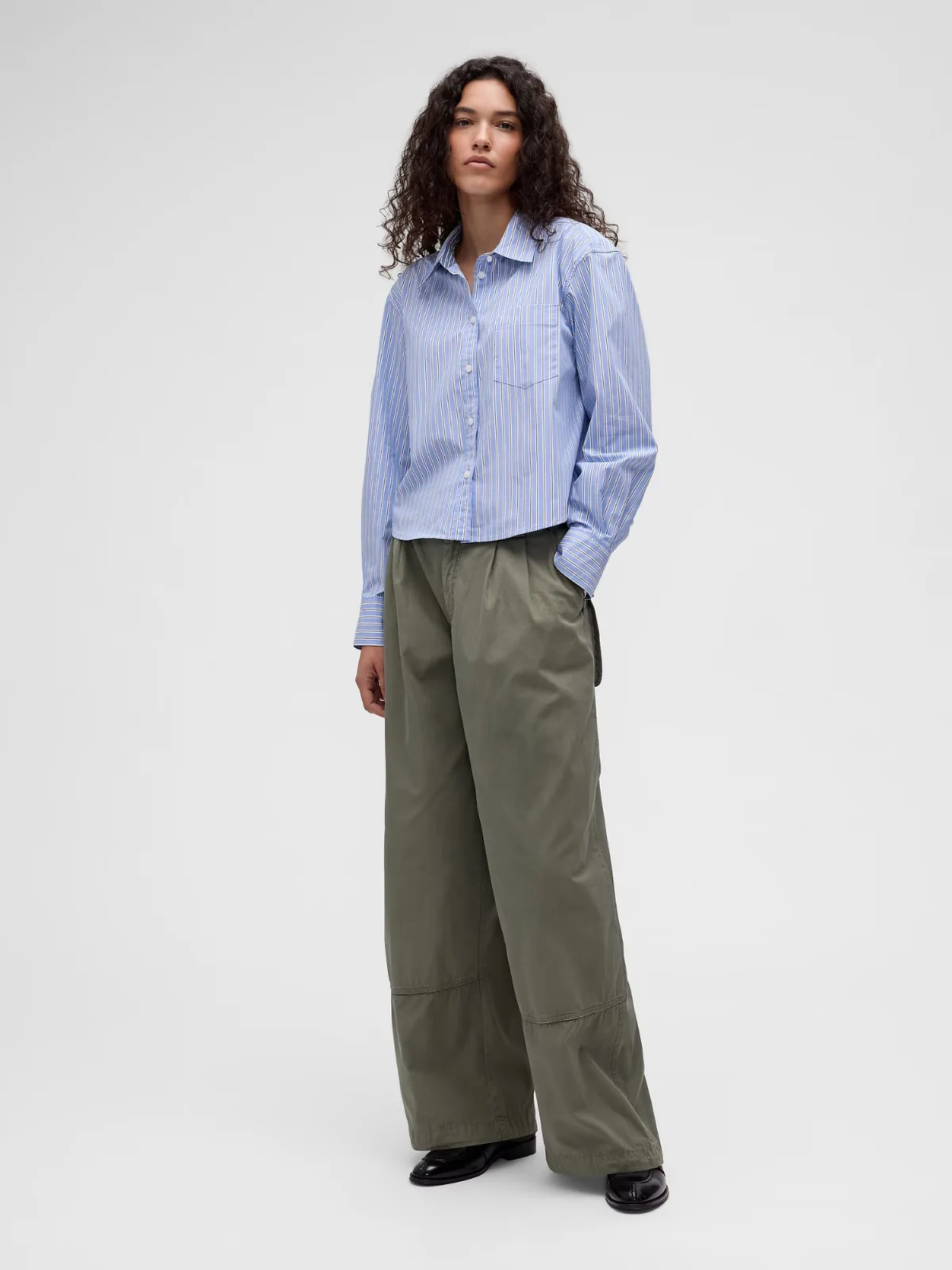 GapStudio Pleated Parachute Pants by Gap