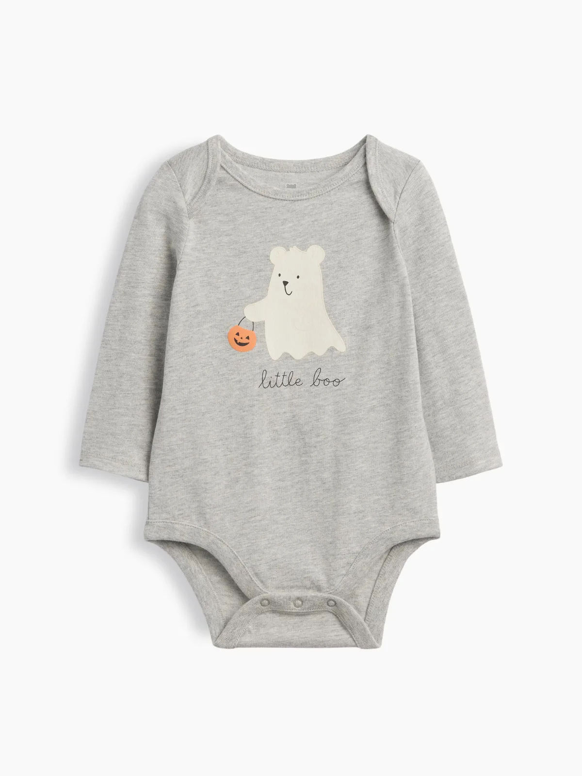 First Favorites Organic Cotton Halloween Bear Bodysuit by Gap