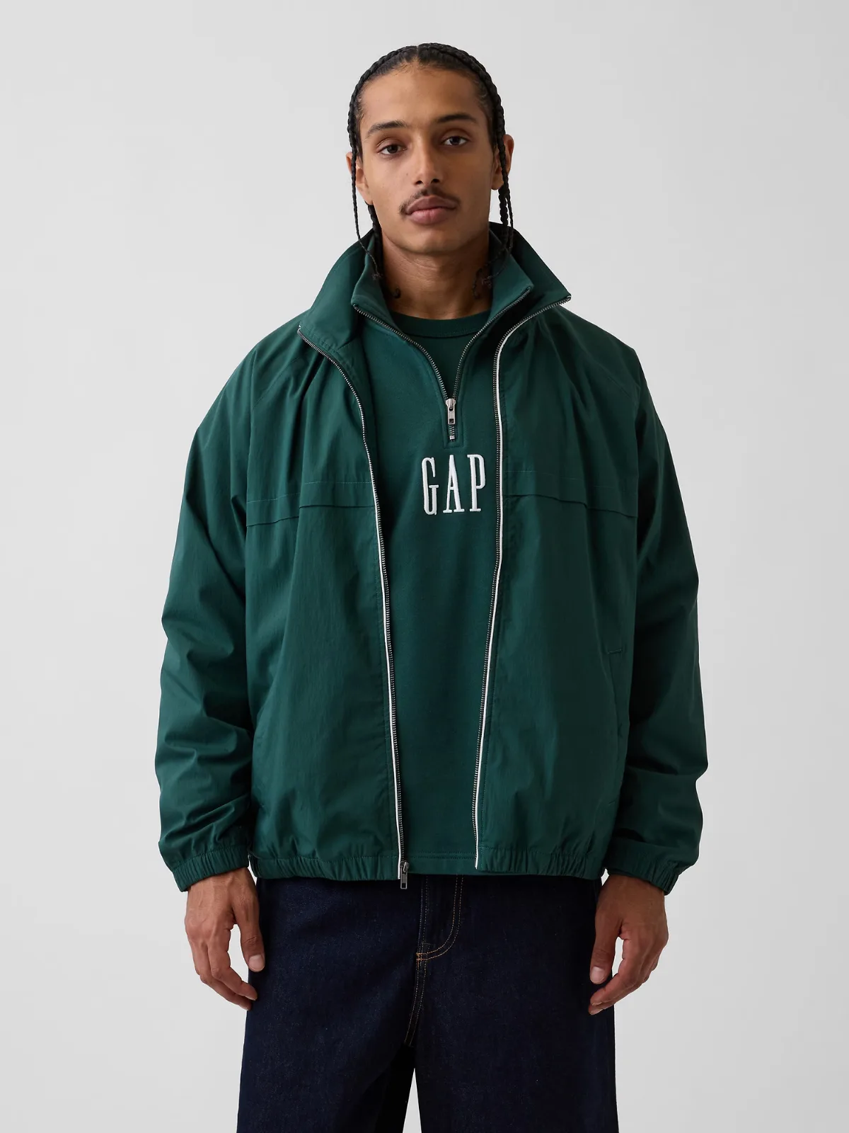Oversized Track Jacket by Gap