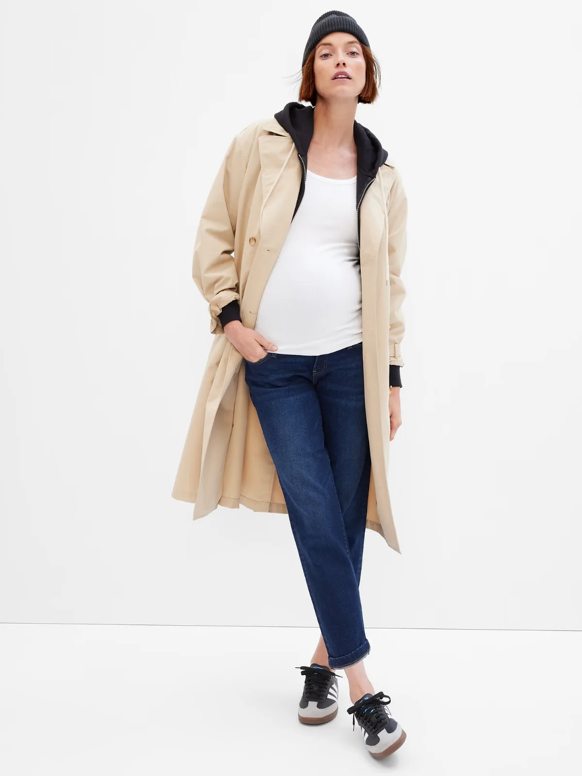 Maternity Full-Panel Slim Jeans by Gap