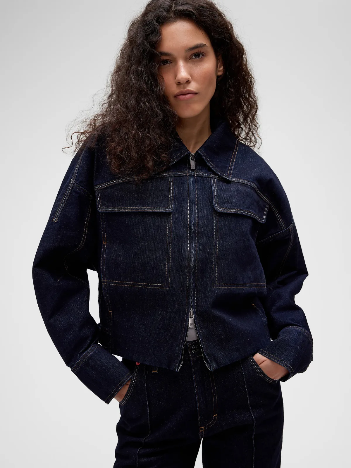 GapStudio Double-Pocket Denim Jacket by Gap