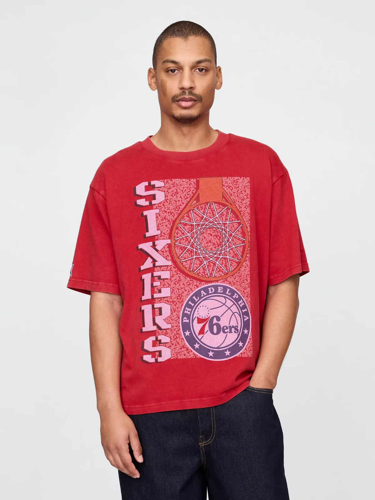 NBA Philadelphia Sixers Graphic T-Shirt