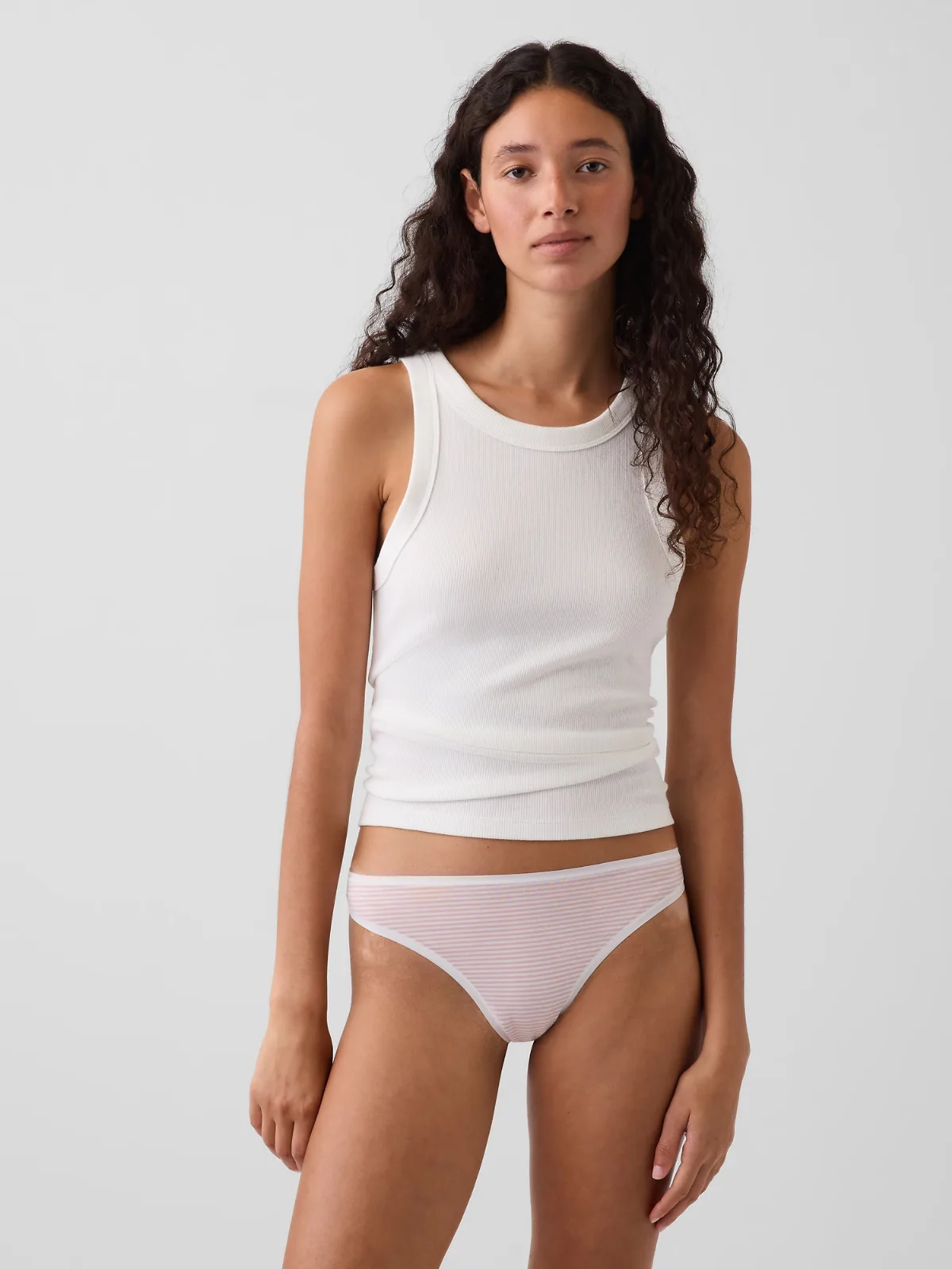 SoftMade Organic Stretch Cotton Thong by Gap