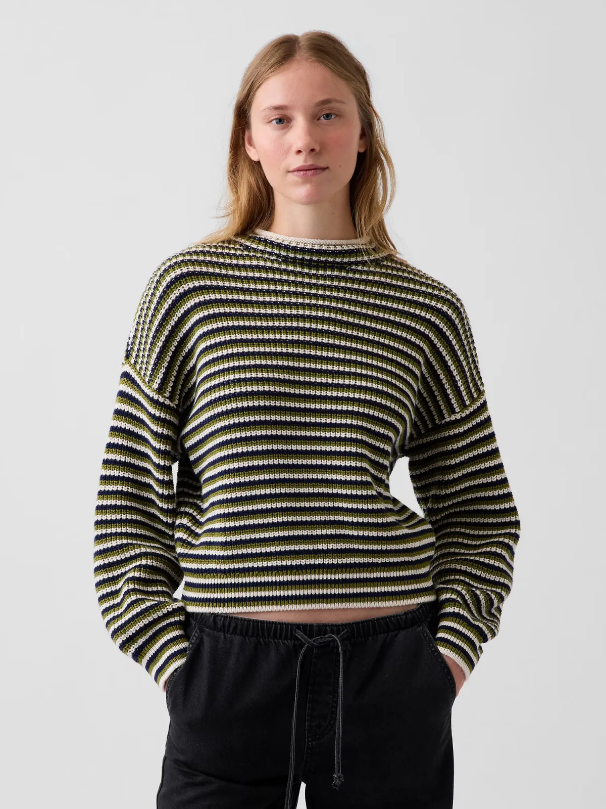 100% Cotton Oversized Rollneck Sweater