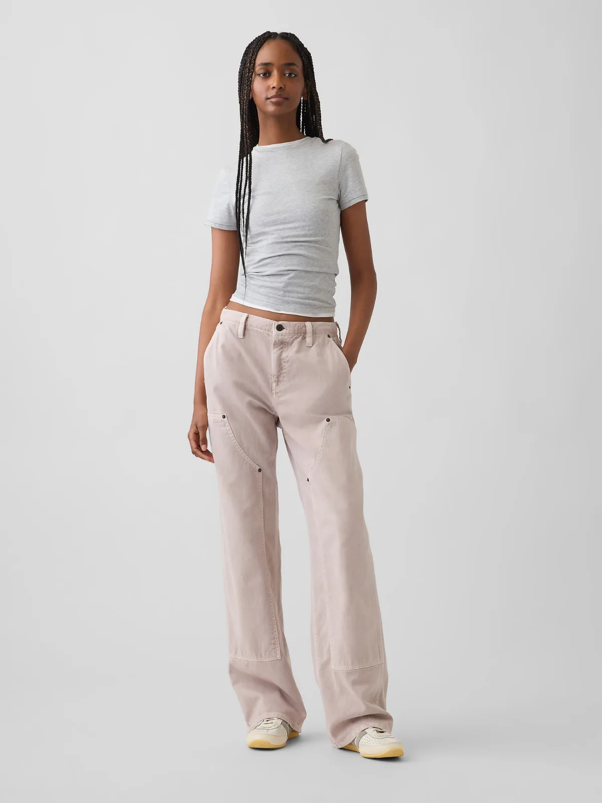 Low Rise 90s Loose Double-Knee Carpenter Pants by Gap