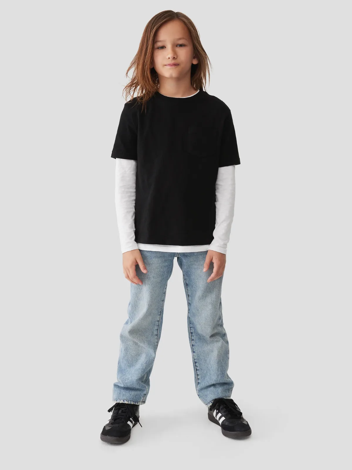 Relaxed Straight Jeans by Gap
