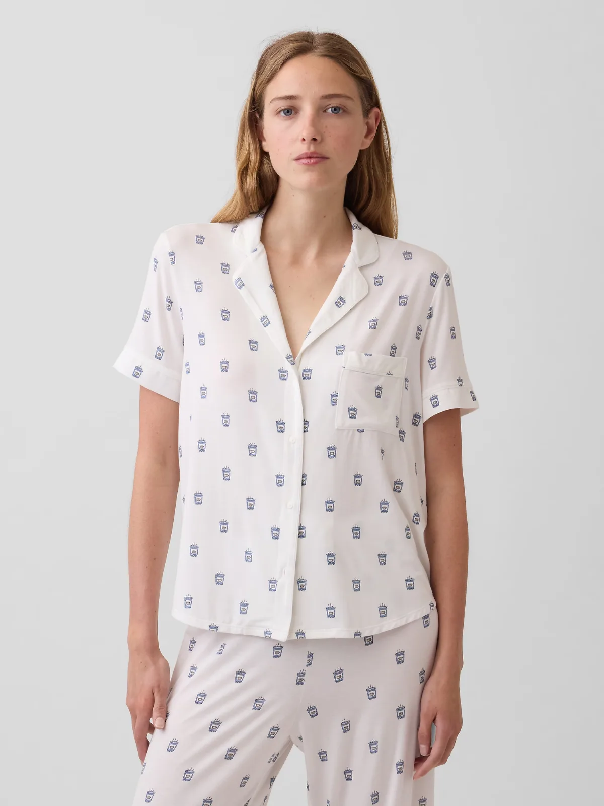 SoftMade Modal PJ Top by Gap