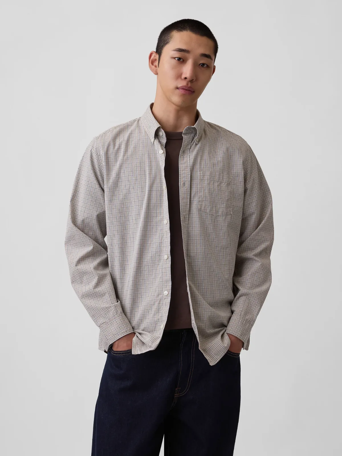 Organic Cotton Poplin Classic Shirt