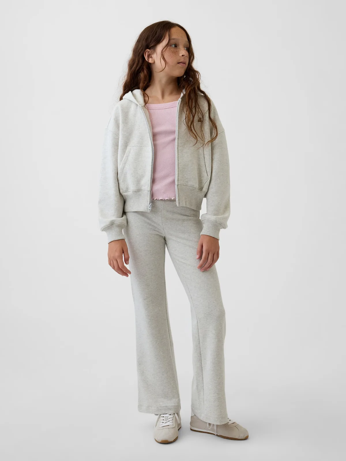 Modal Terry Flare Sweatpants by Gap
