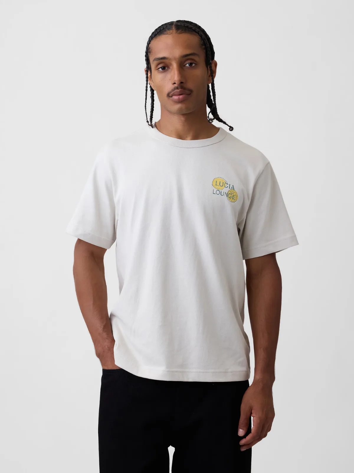 Heavyweight Relaxed Graphic T-Shirt by Gap