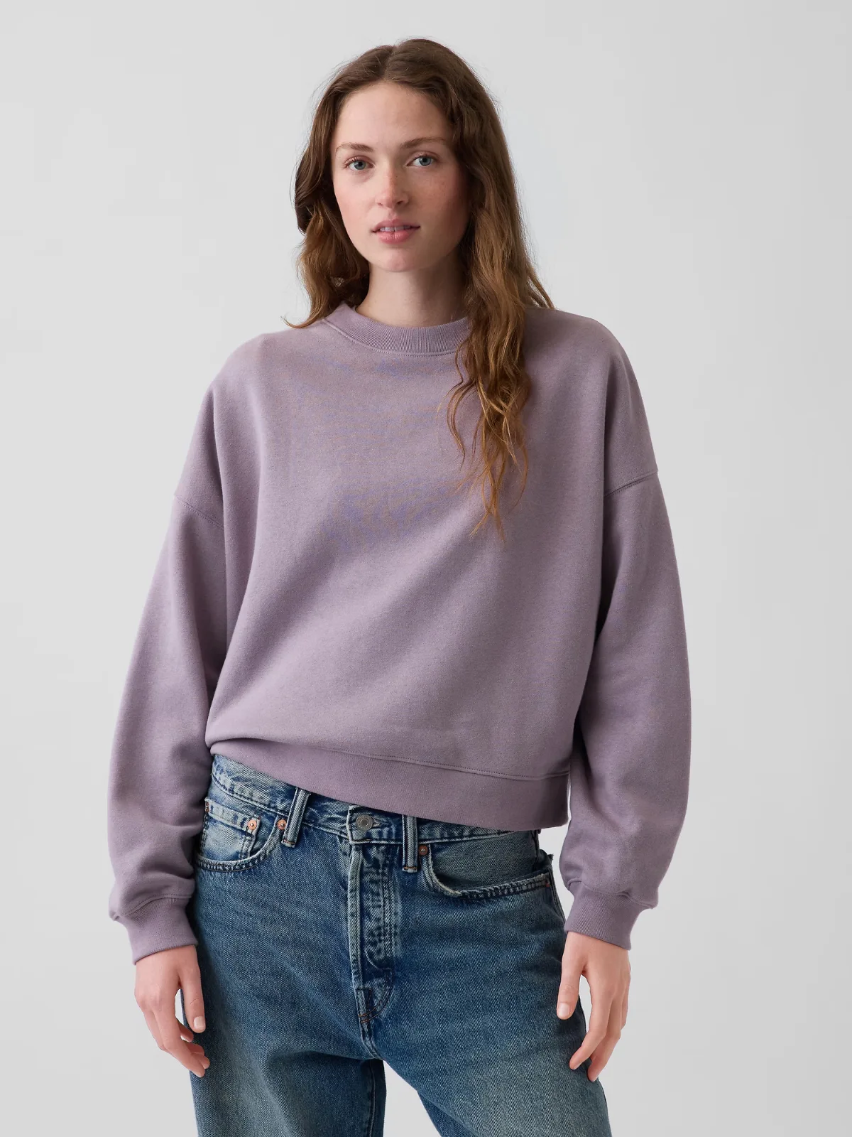 VintageSoft Wedge Crew Sweatshirt
