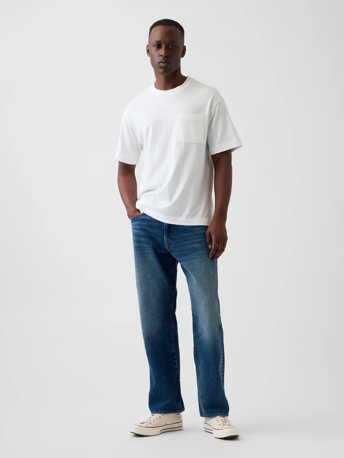 Relaxed Taper Jeans by Gap