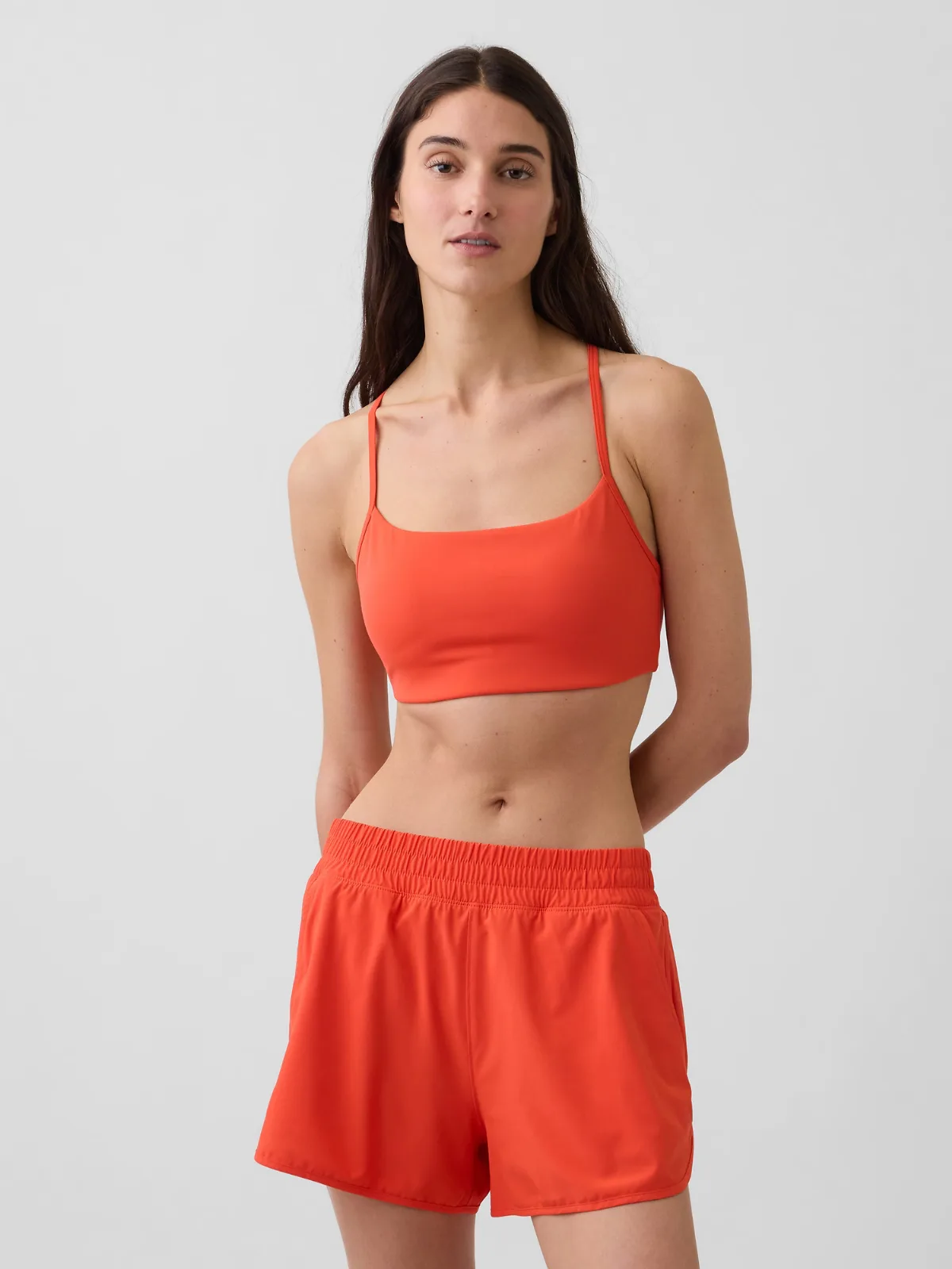 GapFit Smooth Racerback Sports Bra by Gap