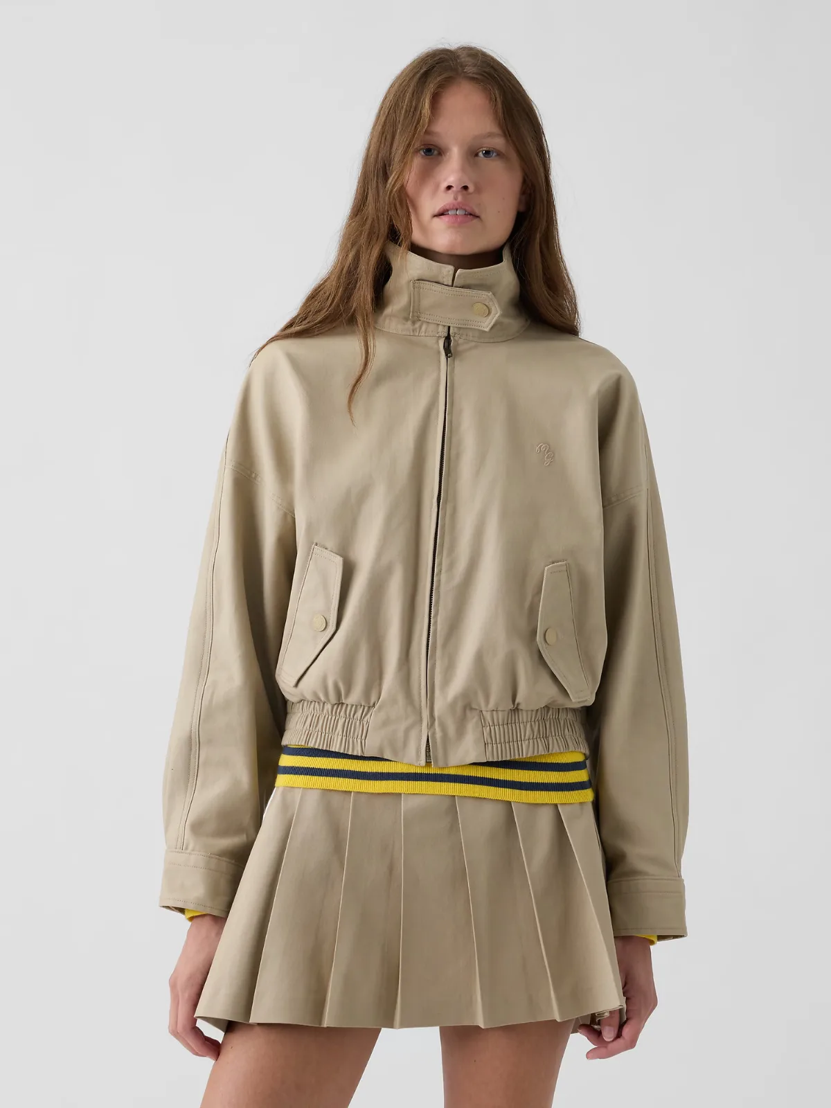 Gap x Malbon Twill Bomber Jacket by Gap