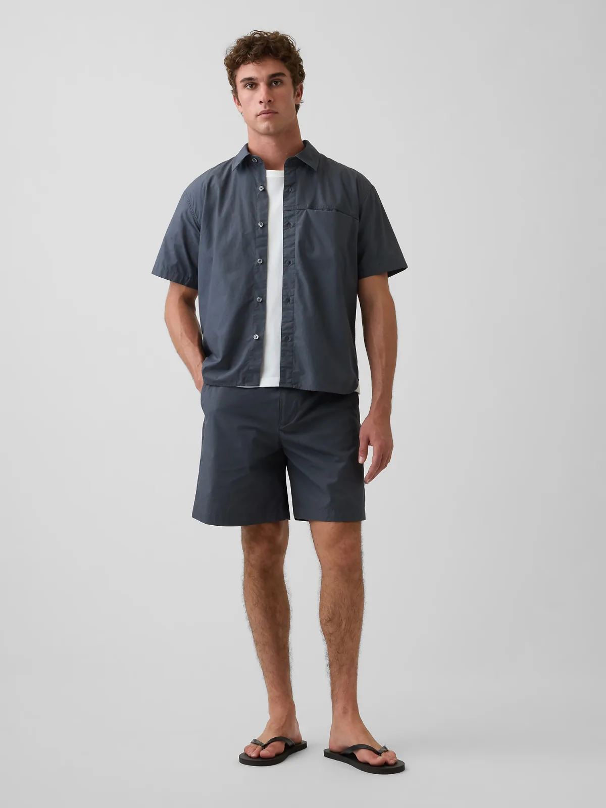 7 Poplin Relaxed Shorts by Gap