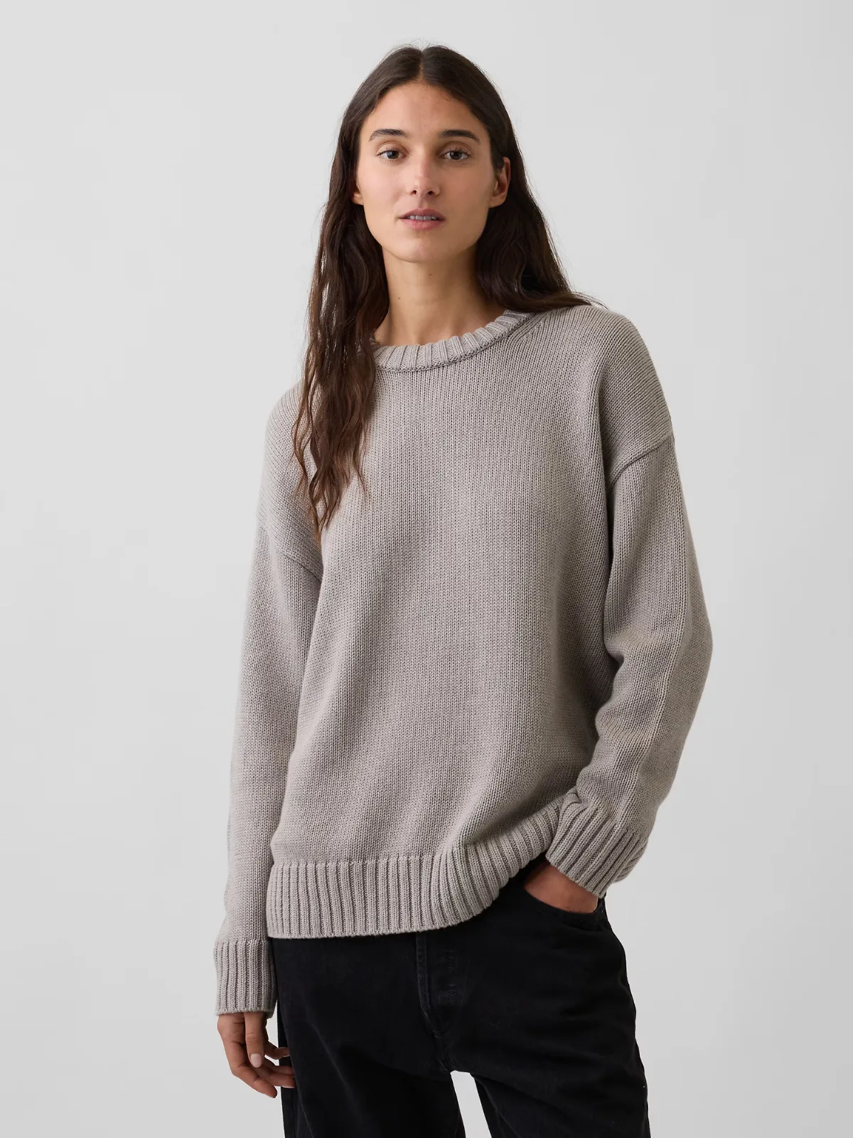 100% Cotton Oversized Sweater by Gap