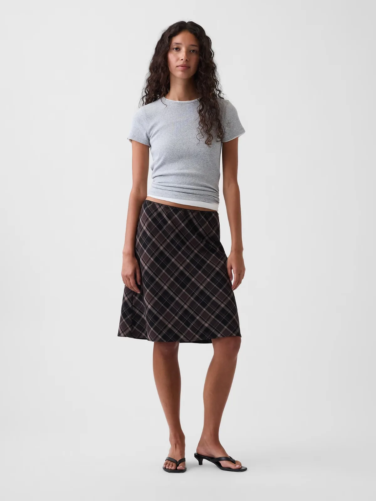 Easy Knee-Length Skirt