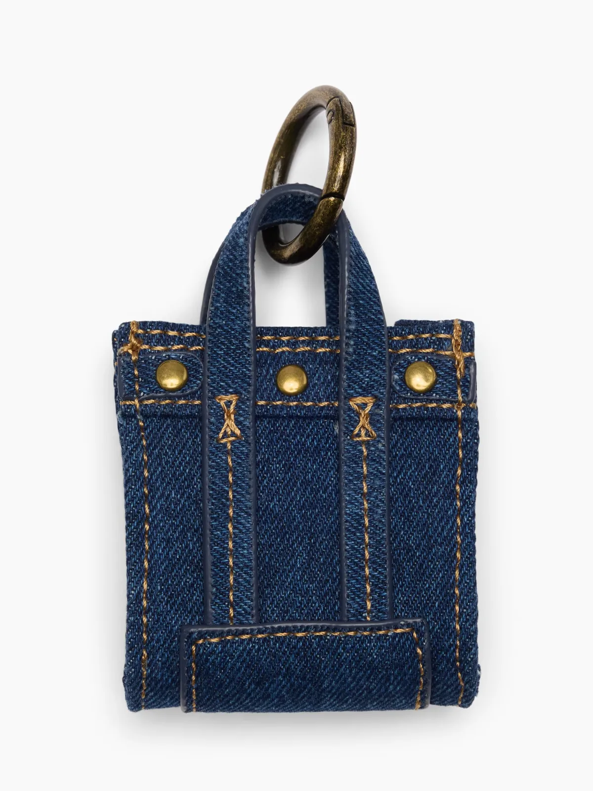 Denim Headphone Case Bag Charm by Gap