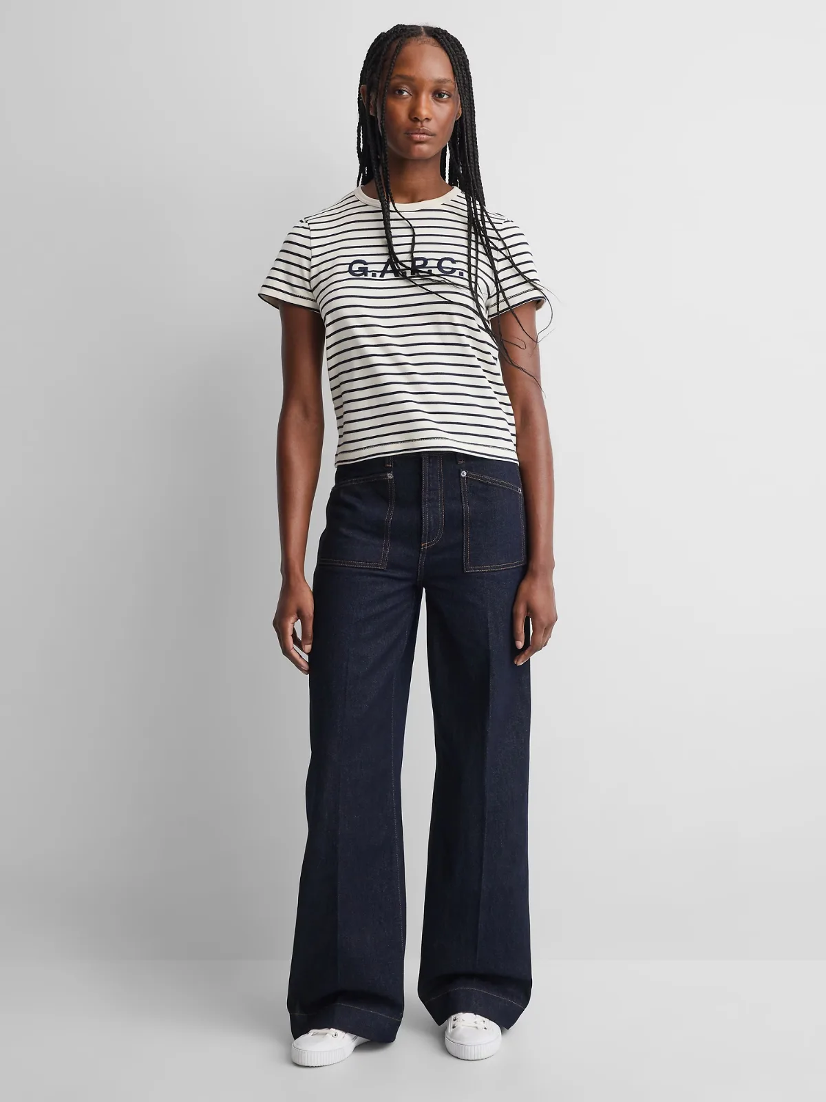 Gap x A.P.C. High Rise Stride Jeans by Gap