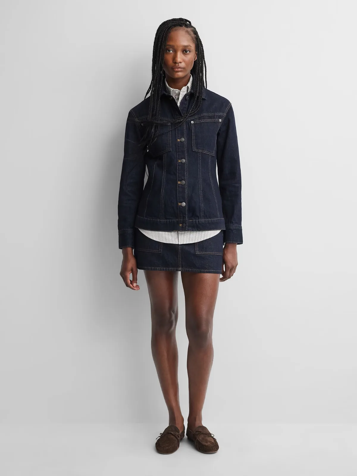 Gap x A.P.C. Denim Mini Skirt by Gap