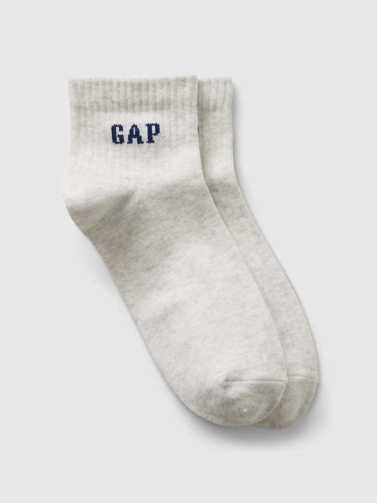 Gap Logo Quarter Crew Socks by Gap