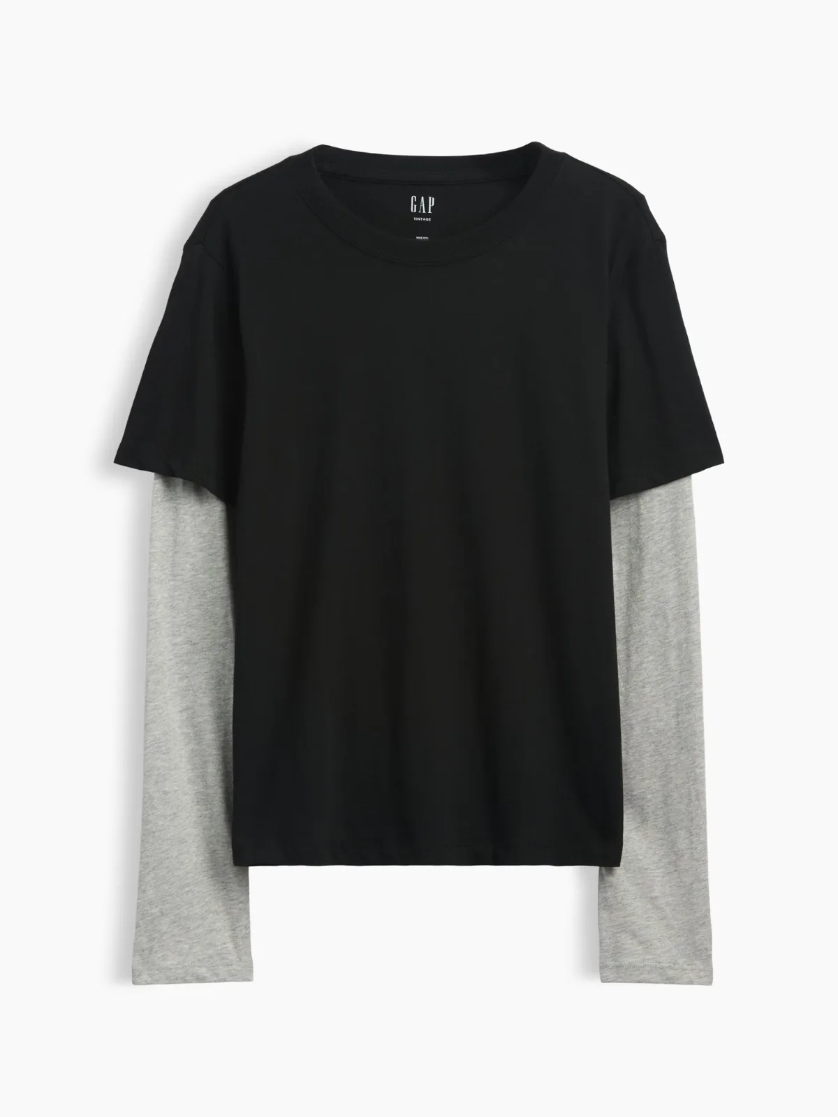 Organic Cotton VintageSoft Double-Layer T-Shirt by Gap