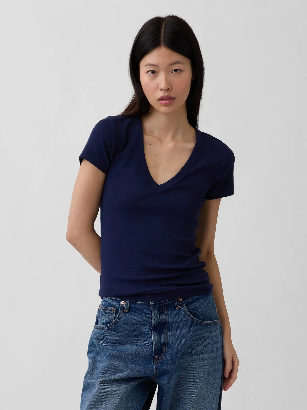 Modern V-Neck T-Shirt