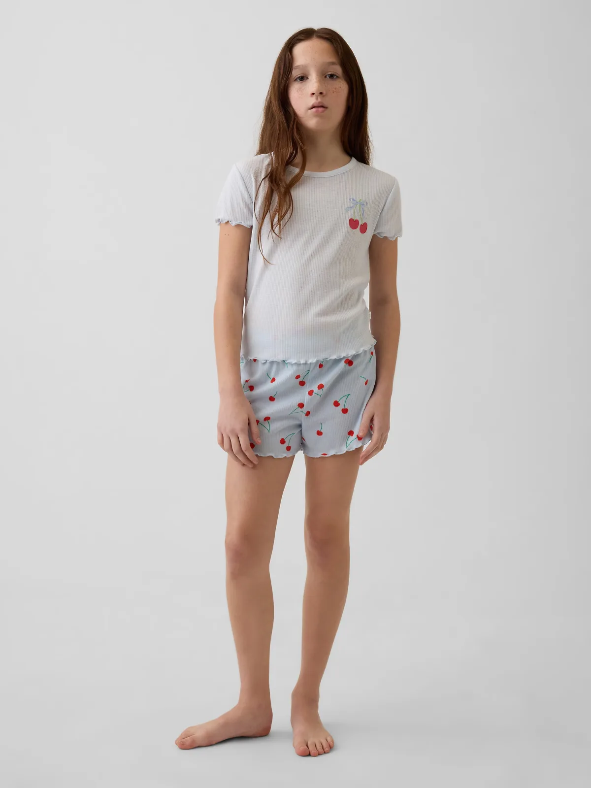 Recycled Rib PJ Short Set by Gap