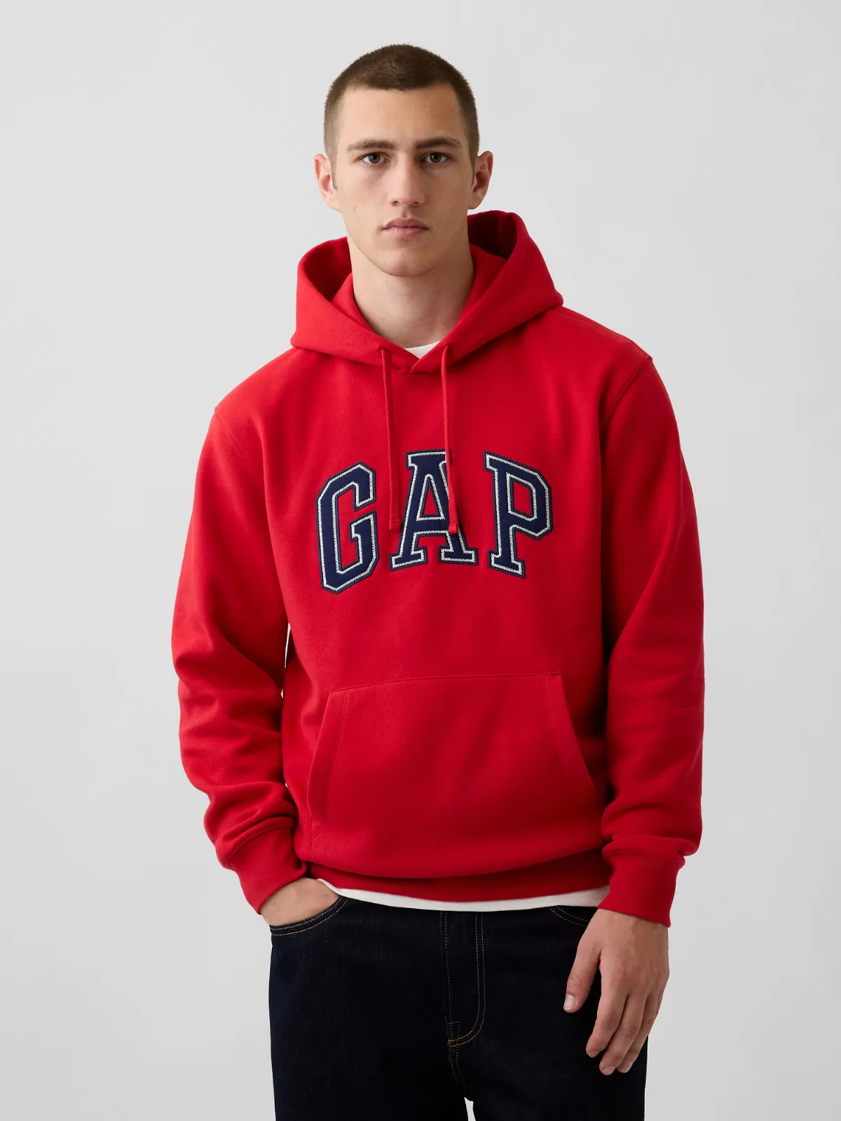 VintageSoft Arch Logo Hoodie by Gap